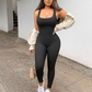 GlamFit: Sleek Jumpsuit Perfection