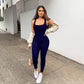 GlamFit: Sleek Jumpsuit Perfection